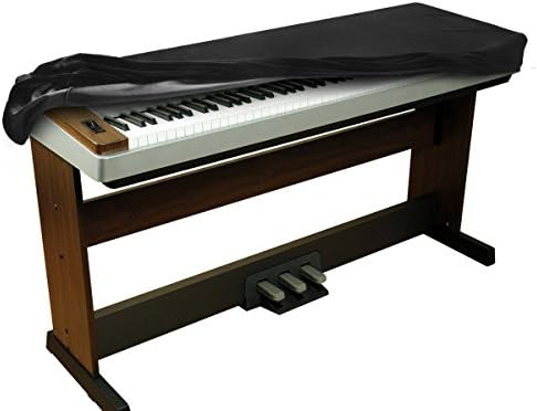 BALFER Stretchable Velvet Piano Keyboard Dust Cover (76 Keys)