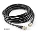 CablesOnline 15ft RG8x Coax 50 OHM BNC Male/Male Antenna Cable (R-BX015)
