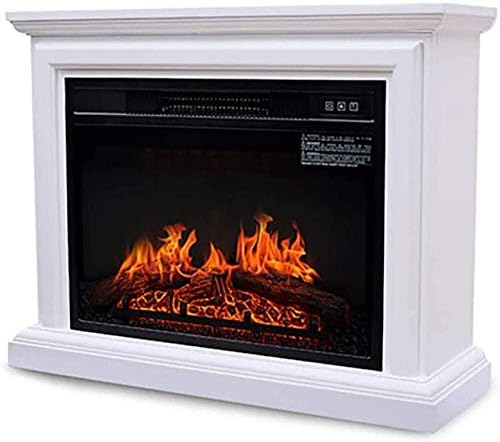 電気暖炉 リビングルーム1400用の大きな窓が付いたリアルな3d火炎効果暖炉を備えたhaeterサイレント電気ストーブ 卓出 電気暖炉