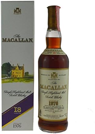 Rarity The Macallan Whisky 0 7l Vintage 1976 18 Years Old Bottled 1994 With Gift Box Amazon Co Uk Beer Wine Spirits