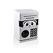 Safe Coin Bank For Kids - Authentic ATM Money Saver Keeps Cash, Toys, and Jewelry Inside Safe Inside - Auto Insert Bills and Electronic Password - Cool Piggy Bank Makes A Great Birthday Gift