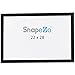 SnapeZo Poster Frame 22x28, Black, 1.25 Inch Aluminum Profile, Front-Loading Snap Frame, Wall Mounting, Professional Series