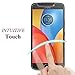 BONUM Motorola Moto E4 Screen Protector,BIUZKO 9H Hardness Scratch Resistant Anti-Fingerprint Bubble-free Install Tempered Glass Screen Protector - 2 Piece