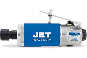 JET .6 HP 1/4" Mini Die Grinder - Heavy Duty - Compact Motor Housing for Tight Spaces - Automotive & Industrial Applications