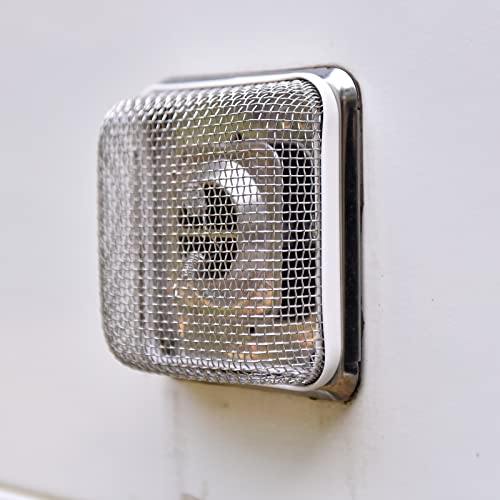 RVGUARD RV Flying Insect Screen for RV Water Heater Vent Cover Protects