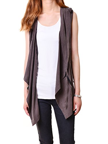 【50％OFF】アイデア2 idea2lifestyle 女性の テンセルベストフード"勇気"灰色で [並行輸入品]