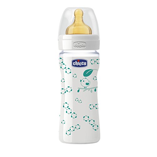 Chicco Baby Bottle And Glass Welfare Rubber Unisex 0M + 240ml