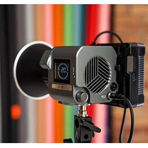 Aputure Amaran 60D S,Amaran 60D COB Daylight LED Video Light,65W 5600k Bluetooth App Control 8 Built-in Lighting Effects DC/AC Power Supply