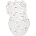 embé 2-Way Starter Baby Swaddle, 6-14 lbs, Newborn Swaddle Sack 0-3 Months, Zip & Velcro Swaddle 0-3 Months Baby Swaddles Wrap, Hip Healthy, Infant Swaddle - Clustered Flowers