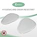 Mintfoot Clear Metatarsal Pads - 2 Pieces - Gel Foot Cushions - One Size - Rapid Foot Pain Relief