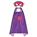 Mizzuco Cartoon Capes with Felt Masks Halloween Birthday Costume for Girls-4 PCS