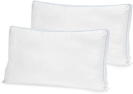 BioPEDIC Gel Fusion Pillows, King, White 2 Count