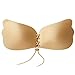 IBESTY Women's Invisible Bras Silicone Bras Self Adhesive Silicone Invisible Bra[Clean up Stock] (B, Nude)