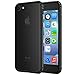 iPhone 8 Case, Compatible with iPhone 7 KEWEK Aluminum Metal Bumper Frame with Shock Absorbing Flexible TPU Inner Dual Layer (with Removable Clear Back Panel), Jet Black