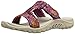 Skechers Women's Reggae Python Dress Sandal,Fuschia,10 M US