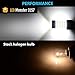 LED Monster Newest 12-24V Super Bright Low Power 3157 LED Bulb 3057 4157 with Projector Replacement for Back Up Reverse Lights or Tail Brake Lights, Xenon White 6500K