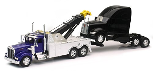 New-Ray SS-12873 Kenworth Tow Truck With Truck Cab