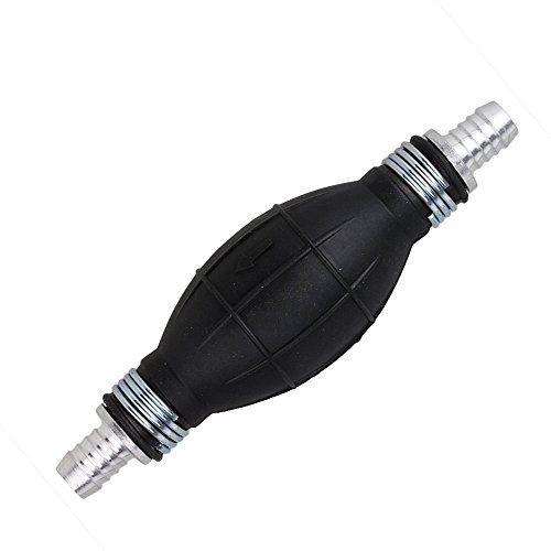 Farmunion Rubber Fuel Transfer Vacuum Fuel Line Hand Primer Pump Bulb Type For Marine Boat Diesel Accessories (12mm)