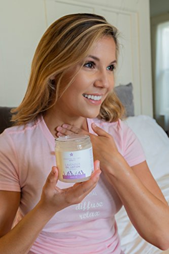 Essential Oil Labs Beauty ‘Soothe’ Lavender Oil Lotion 8.8 oz, 91% Organic Ingredients, Soothing Lotion Infused with Lavender Essential Oil, Moisturizing Relief