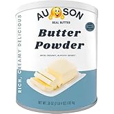 Real Butter Powder 36 oz Can | Emergency Food Supply | Real Butter Taste for Cooking, Baking & Everyday Use | Long Shelf Life
