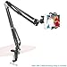 Neewer Heavy-duty Metal Table Mounting Clamp for Microphone Suspension Boom Scissor Arm Stand Holder with an Adjustable Positioning Screw, Fits up to 1.77Inches/ 4.5Centimeter Desktop Thickness-Black