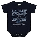 Star Trek Starfleet Academy Infant Baby Romper Snapsuit