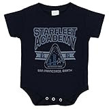 Star Trek Starfleet Academy Infant Baby Romper