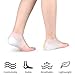 Dini Agel Heel Lift Insoles Plantar Fasciitis Heel Protectors Cracked Skin Care Protector Invisible Heights Increase Insole (White)