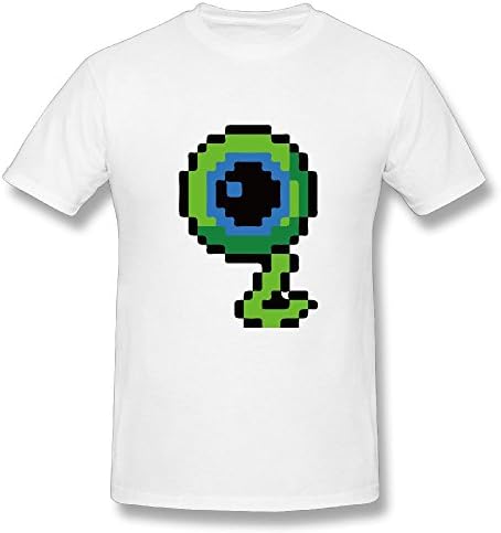 ZHXR Men Youtube Jacksepticeye Eyeball Gemas Classic Outline Design T-Shirt