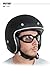 Bertoni Motorcycle Goggles Riding Padded Glasses Photochromic Antifog - Adjustable Strap - Ventilated Italy F112A Motorbike Goggles