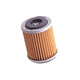 K&N Motorcycle Oil Filter: Premium High Performance Oil Filter  designed to be used with synthetic or conventional oils fits Yamaha XT, TTR, TW, SR Oil Filter KN-143