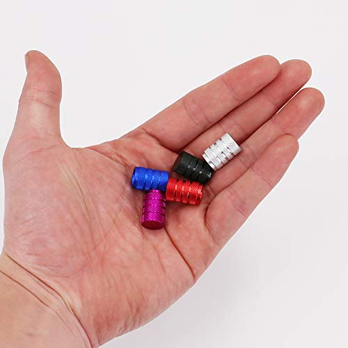 image for UTSAUTO Tire Valve Caps Stem Caps 20pcs Aluminium Alloy Valve Stem Cap