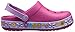 Crocs Crocband Butterfly K Clog (Toddler/Little Kid), Candy Pink, 10/11 M US Little Kid