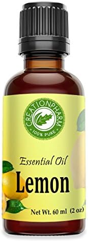 Creation PharmLemon Essential Oil - Lemon Oil 1 OZ (30ml) Aceite Esencial de Limón 100% Pure Aromatherapy Grade