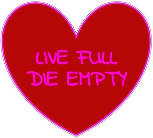 Amazon 米国カスタムステッカーライブフルdie空ハートステッカー 4 Uscs 4 ステッカー デカール 車 バイク