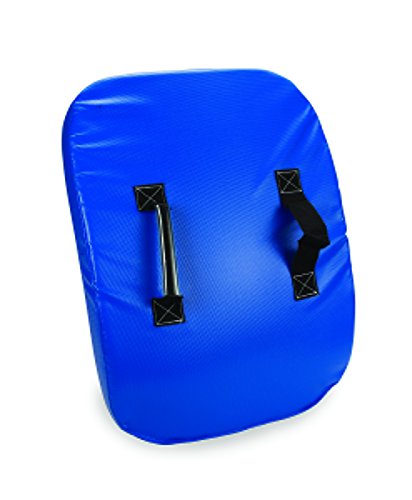 ATHLETIC SPECIALTIES Curved Blocking Shield 3" Thick Foam, Royal