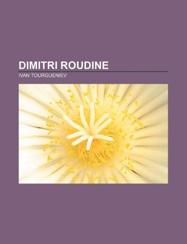 "Dimitri Roudine (French Edition)" av Ivan Tourgueniev