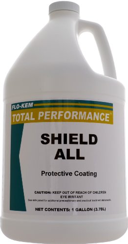 Flo-Kem 1293 Shield All Silicone Multi-Purpose Cleaner/Polish with Lemon Scent, 1 Gallon