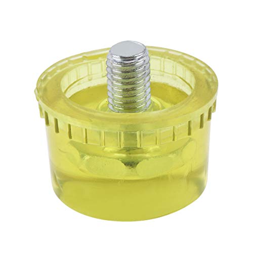 ChgImposs 40mm Diameter Mallet Head Replacements for Hammers, Soft Rubber Spare Hammer Head