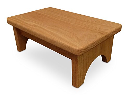 HollandCraft - The Perfect Wood Step Stool - Handcrafted - Made in USA - Hidden Wood Dowels (No Screws, Staples or Nails)