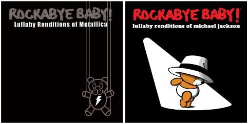 Rockabye Baby Lullaby Renditions 2 CD Set, Metallica/Michael Jackson