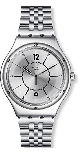 Swatch Moonstep Men's Watch - Silver