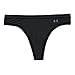 Under Armour Women's Power In Pink Pure Stretch Thong Underwear, Black/White, Small