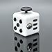 Generic Fidget Cube Relieve Stress Anxiety and Boredom White Black Color