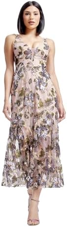 dress the population isabelle Dress The Population Isabelle Dress - Black Multi