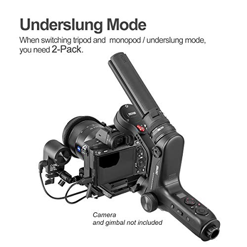 [2 Pack] Zhiyun Weebill Lab Quick Setup Kit with 1/4" Screw, Attachable to Tripod Monopod and Gimbal - Thumbnail 4