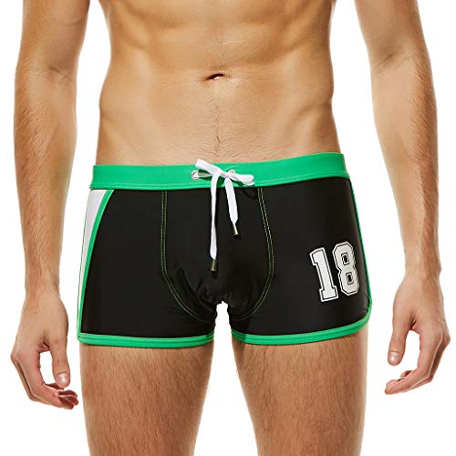 Hattfart-Mens-Swim-Trunk-Letter-Printing-Swimming-Brief-Swimsuit-for-Men-Fitness-Swimwear