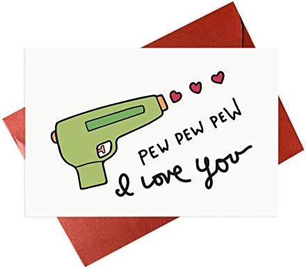 Amazon Com Cute Anniversary Card Valentine S Day Cards I Love You Card For Boyfriend Girlfriend Husband Wife Office Products