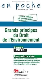 Grands principes du droit de l'environnement