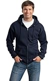 Port & Company Men's Classic Full Zip Hooded Sweatshirt